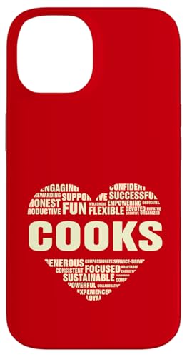 Love Heart Facts Cooks Lover Chef Life Dream Job Support Hülle für iPhone 14 Love Heart Facts Cooks Lover Chef Life Dream Job Support Hülle für iPhone 14 von Perfect Job Lover Heart Gift Design