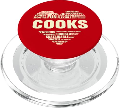 Love Heart Facts Cooks Lover Chef Life Dream Job Support PopSockets PopGrip für MagSafe Love Heart Facts Cooks Lover Chef Life Dream Job Support PopSockets PopGrip für MagSafe von Perfect Job Lover Heart Gift Design