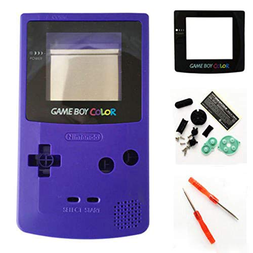 Ersatzgehäuse für Nintendo Gameboy Color GBC, Violett von Perfect Part