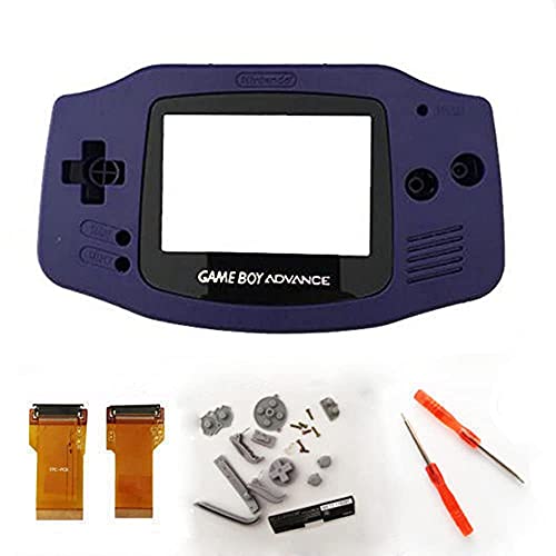 Komplettes Gehäuse für Nintendo Game Boy Advance GBA AGS 001 Mod Kit Ersatz Blau von Perfect Part