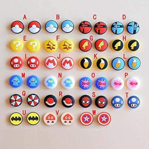 Perfect Part Silikon Analog Thumb Grip Stick Set Joystick Cap Thumbstick Cover Caps für Nintendo Switch NS Switch Lite Konsole Joy-Con Controller Thumbsticks Cap N Perfect Part Silikon Analog Thumb Grip Stick Set Joystick Cap Thumbstick Cover Caps für Nintendo Switch NS Switch Lite Konsole Joy-Con Controller Thumbsticks Cap N von Perfect Part