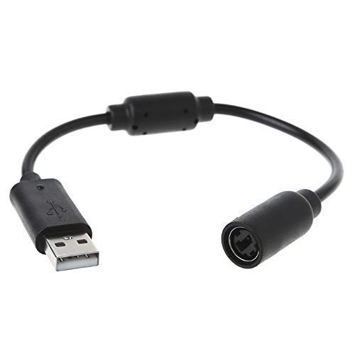 USB Breakaway Kabel Adapter Kabel für Microsoft Xbox 360 Wired Game Controller Ersatz schwarz von Perfect Part