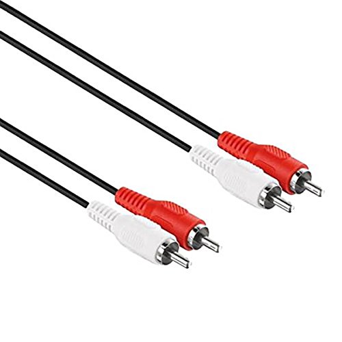 10x 0,5m Cinch Kabel | Stereo Audiokabel | 2X Cinch Stecker auf 2X Cinch Stecker | Chinch RCA Kabel Anschlusskabel Cinchkabel | Verbindungskabel für HiFi Verstärker Receiver Heimkino Blu-Ray 10 Stück von PerfectHD