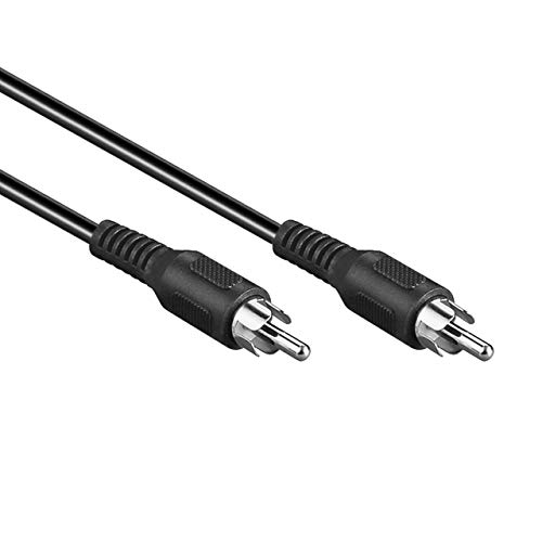2m Cinch Subwoofer Kabel | Koaxialkabel | 1x Cinch Stecker auf 1x Cinch Stecker | Audiokabel Chinch RCA Anschlusskabel Cinchkabel Verbindungskabel | Verstärker Stereoanlagen HiFi | Schwarz | 2 Meter 2m Cinch Subwoofer Kabel | Koaxialkabel | 1x Cinch Stecker auf 1x Cinch Stecker | Audiokabel Chinch RCA Anschlusskabel Cinchkabel Verbindungskabel | Verstärker Stereoanlagen HiFi | Schwarz | 2 Meter von PerfectHD
