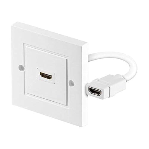 HDMI 4K Wanddose | 1x HDMI Port | HDMI 2.0b | UHD HDR | Ultra HD 2160p | Full HD 1080p | High Speed Ethernet | 3D | 1 Fach HDMI 4K Wanddose | 1x HDMI Port | HDMI 2.0b | UHD HDR | Ultra HD 2160p | Full HD 1080p | High Speed Ethernet | 3D | 1 Fach von PerfectHD