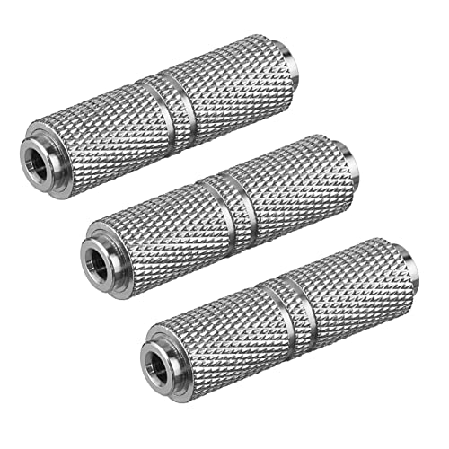 Klinke Audio Adapter 2X 3,5mm Stereo Buchse Kupplung Metall 3-PIN Klinke Audio Adapter 2X 3,5mm Stereo Buchse Kupplung Metall 3-PIN von PerfectHD