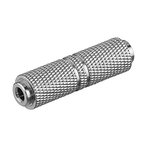 Klinke Audio Adapter 2X 3,5mm Stereo Buchse Kupplung Metall 3-PIN Klinke Audio Adapter 2X 3,5mm Stereo Buchse Kupplung Metall 3-PIN von PerfectHD