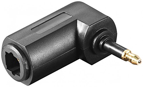 Optischer Toslink Winkel Adapter Toslink-Buchse > 3,5 mm Mini Toslink-Stecker Optischer Toslink Winkel Adapter Toslink-Buchse > 3,5 mm Mini Toslink-Stecker von PerfectHD