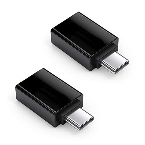 PerfectHD 2X USB-C Adapter | 5 Gbps | USB TYP C Stecker auf USB 3.0 Typ A Buchse | High Speed Adapter Konverter Verbinder | 2 Stück von PerfectHD