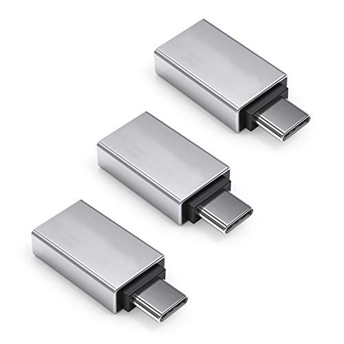PerfectHD 3X USB-C Adapter | 5 Gbps | USB TYP C Stecker auf USB 3.0 Typ A Buchse | High Speed Adapter Konverter Verbinder | 3 Stück von PerfectHD