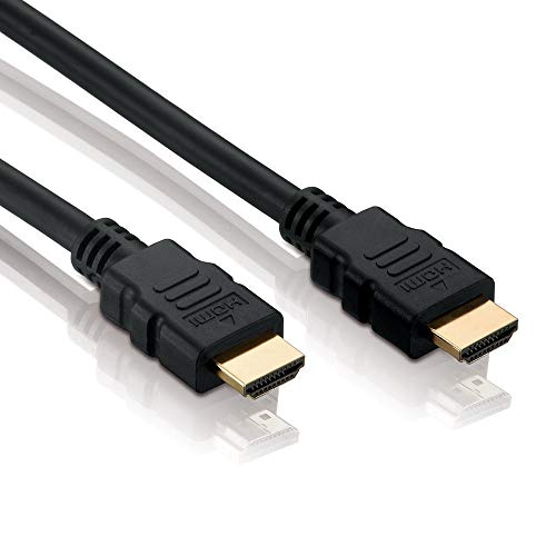 PerfectHD 4K HDMI Kabel | Ultra HD 2160p | Full HD 1080p | High Speed Ethernet | 3D | ARC | CEC | 2 Meter | Schwarz von PerfectHD