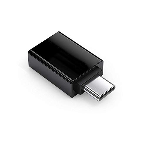 PerfectHD USB-C Adapter | 5 Gbps | USB TYP C Stecker auf USB 3.0 Typ A Buchse | High Speed Adapter Konverter Verbinder | Schwarz von PerfectHD