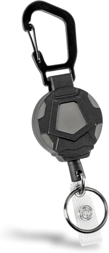 Perfekto24 Premium Einziehbarer Schlüsselanhänger mit Ausweishalter - Robustes Schlüsselband Ausziehbar für einfache Zugänglichkeit - Praktischer Kartenhalter Ausweis Clip mit Schlüsselrolle Perfekto24 Premium Einziehbarer Schlüsselanhänger mit Ausweishalter - Robustes Schlüsselband Ausziehbar für einfache Zugänglichkeit - Praktischer Kartenhalter Ausweis Clip mit Schlüsselrolle von Perfekto24