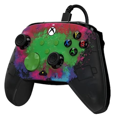 PDP Gaming Controller für Xbox Series X|S, Xbox One und PC | Space Dust Rematch Glow von PDP