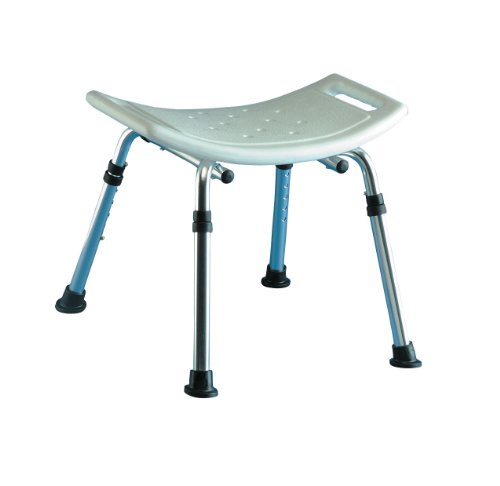 Performance Health Ocean Shower Stool with Contour Seat and Backrest von Performance Health