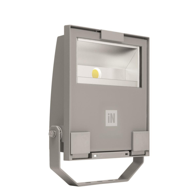 PIL LED-Fluter Guell 1A/W 3000K 3115060 51W 6200lm asym. IP66 silber 80.000h von Performance in Lighting GmbH
