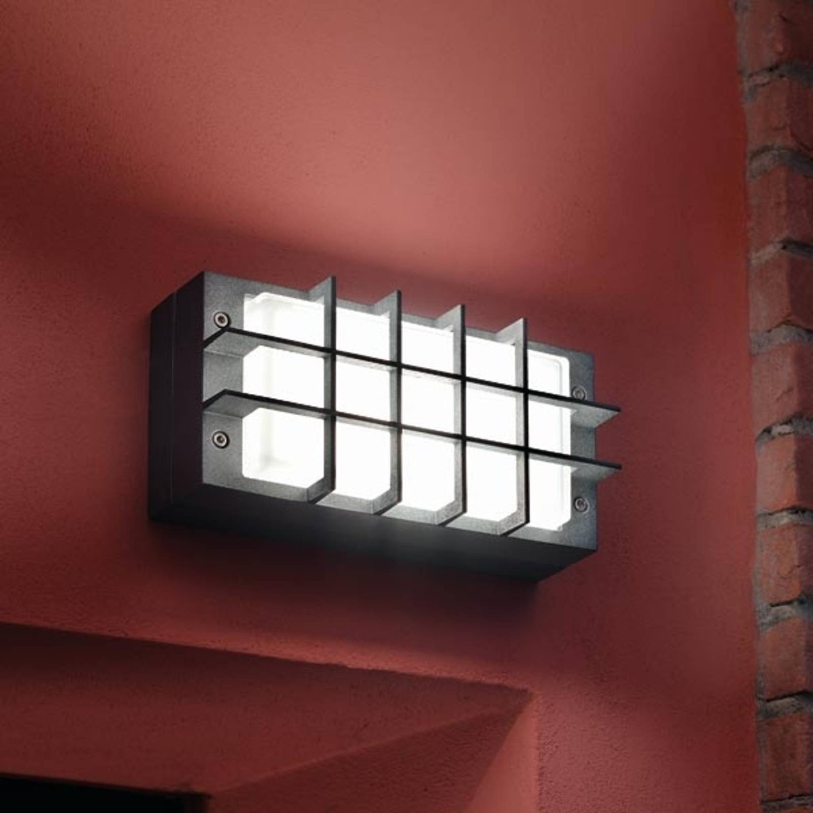 Moderne Außen-Wandleuchte BLIZ GUARD, anthrazit Moderne Außen-Wandleuchte BLIZ GUARD, anthrazit von Performance in Lighting