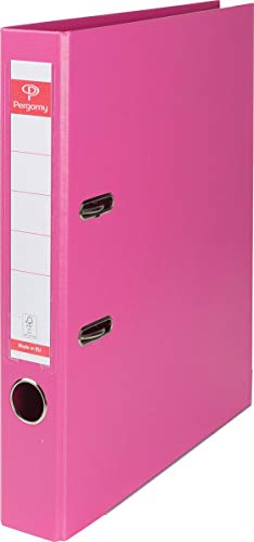 Pergamy 900874 Ordner Vollkunststoff A4 5cm rosa Pergamy 900874 Ordner Vollkunststoff A4 5cm rosa von Pergamy