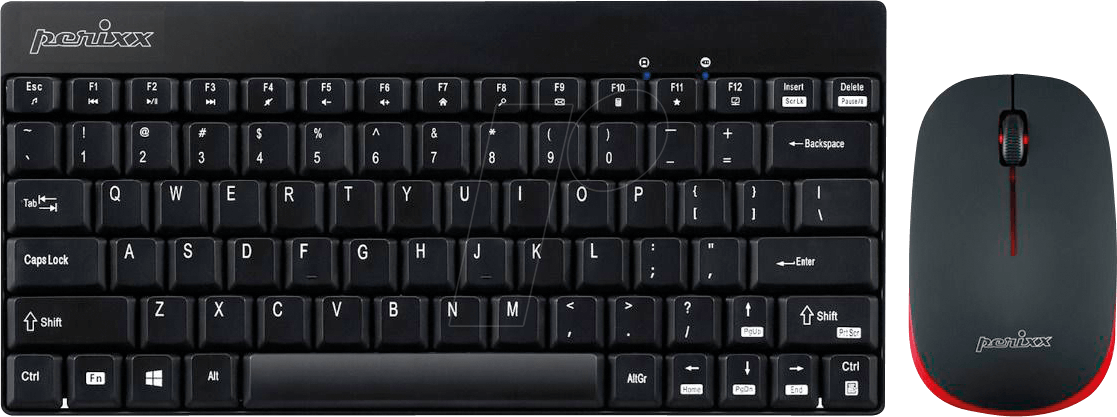 PERIDUO-712 DE - Tastatur-/Maus-Kombination, USB, DE von Perixx