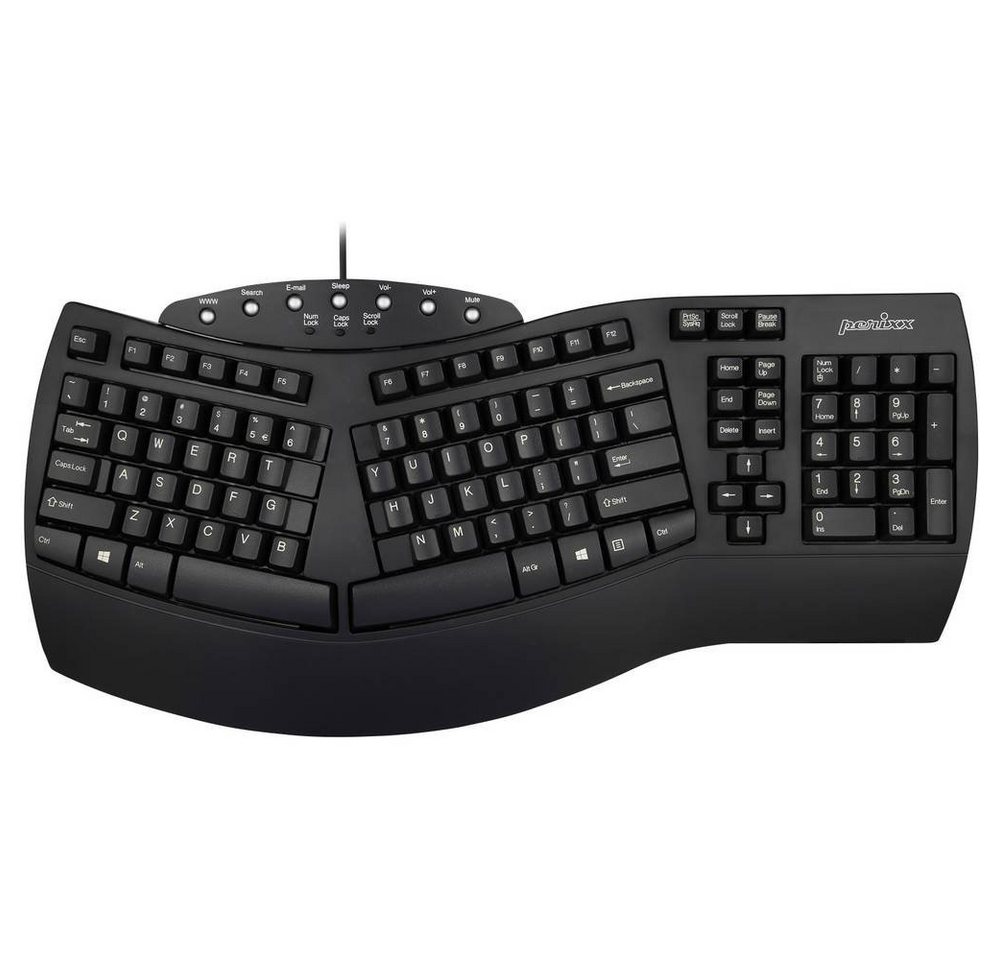 Perixx Ergonomische USB Tastatur Tastatur von Perixx