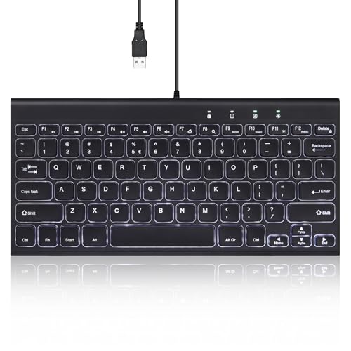 PERIBOARD-429 - Mini-Tastatur mit Hintergrundbeleuchtung von Perixx
