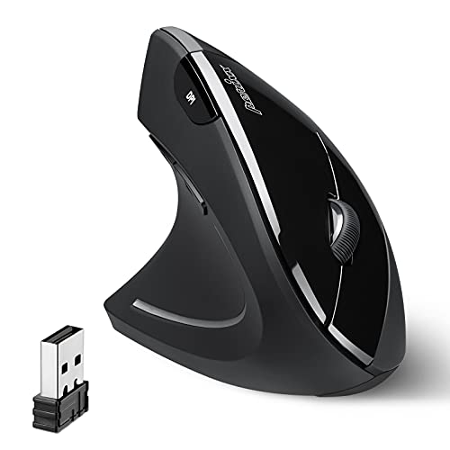Perixx PERIMICE-713 Ergonomische Linkshänder Maus - Vertikales Design - 2,4GHz - 800/1200/1600 DPI Perixx PERIMICE-713 Ergonomische Linkshänder Maus - Vertikales Design - 2,4GHz - 800/1200/1600 DPI von Perixx