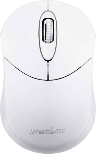 Perixx PERIMICE-802W Maus Bluetooth® Optisch Weiß 3 Tasten 1000 dpi von Perixx