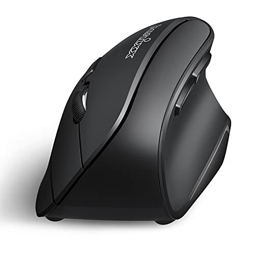 Perixx PERIMICE-804 Ergonomische Bluetooth Maus für Windows, Android Tablet und PC - Rechtshänder - Schwarz 11582 Perixx PERIMICE-804 Ergonomische Bluetooth Maus für Windows, Android Tablet und PC - Rechtshänder - Schwarz 11582 von Perixx