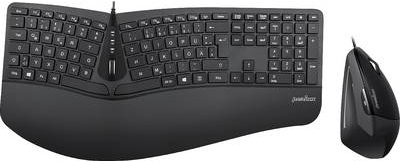 Perixx Periduo-505 - Tastatur-und-Maus-Set - mit Scroll-Rädchen - USB - QWERTZ - Deutsch - Schwarz Perixx Periduo-505 - Tastatur-und-Maus-Set - mit Scroll-Rädchen - USB - QWERTZ - Deutsch - Schwarz von Perixx