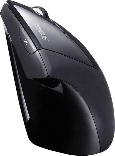 Perixx Perimice -713 Ergonomische Maus Funk Optisch Schwarz 6 Tasten 2000 dpi Ergonomisch von Perixx