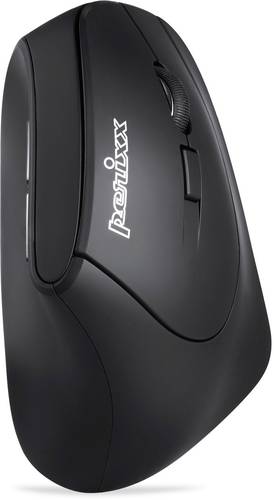 Perixx Perimice-715 II Ergonomische Maus Funk Optisch Schwarz 5 Tasten 2000 dpi Ergonomisch von Perixx