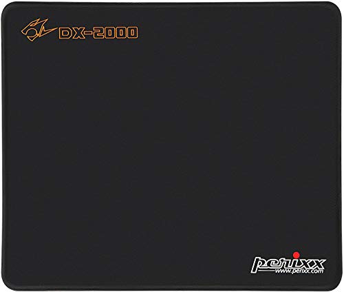 Perixx dx-2000 m Gaming Maus Pad – 250 x 210 x 4 mm – wasserabweisend – Spezielle behandeltem Strukturgewebe mit Präzise Kontrolle von Perixx