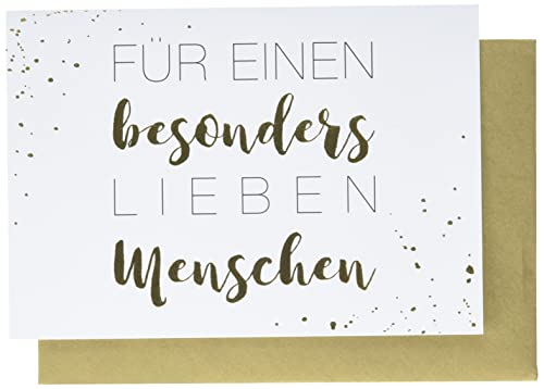 Perleberg - Allgemeine Glückwunschkarte der Black&Gold Collection - hochwertige Karte in Premium-Qualität inkl Umschlag - stilvolle Glückwunschkarten mit Goldschrift 11,6 x 16,6 cm Perleberg - Allgemeine Glückwunschkarte der Black&Gold Collection - hochwertige Karte in Premium-Qualität inkl Umschlag - stilvolle Glückwunschkarten mit Goldschrift 11,6 x 16,6 cm von Perleberg