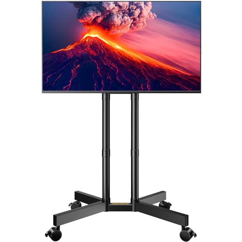 PERLEGEAR TV Ständer Rollbar für 32-70 Zoll Plasma/LCD/LED Fernseher, TV Standfuss Höhenverstellbar mit Neigbar -15° to +5°, Fernsehständer mit Rollen bis zu 40 KG, Max VESA 400x400 mm, PGTVMC14 PERLEGEAR TV Ständer Rollbar für 32-70 Zoll Plasma/LCD/LED Fernseher, TV Standfuss Höhenverstellbar mit Neigbar -15° to +5°, Fernsehständer mit Rollen bis zu 40 KG, Max VESA 400x400 mm, PGTVMC14 von Perlegear