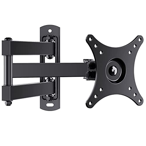 TV Wandhalterung Schwenkbar Neigbar Drehbar Fernseher Wandhalterung für 10-32 Zoll Flach&Curved Fernseher Oder Monitor bis zu 20Kg VESA 100x100mm/75x75mm TV Wandhalterung Schwenkbar Neigbar Drehbar Fernseher Wandhalterung für 10-32 Zoll Flach&Curved Fernseher Oder Monitor bis zu 20Kg VESA 100x100mm/75x75mm von Perlegear