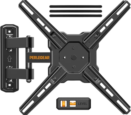 Perlegear TV Wandhalterung, Schwenkbare Neigbare TV Halterung für 26-50 Zoll Flach&Curved Fernseher bis zu 25Kg, max.VESA 300x300mm Perlegear TV Wandhalterung, Schwenkbare Neigbare TV Halterung für 26-50 Zoll Flach&Curved Fernseher bis zu 25Kg, max.VESA 300x300mm von Perlegear