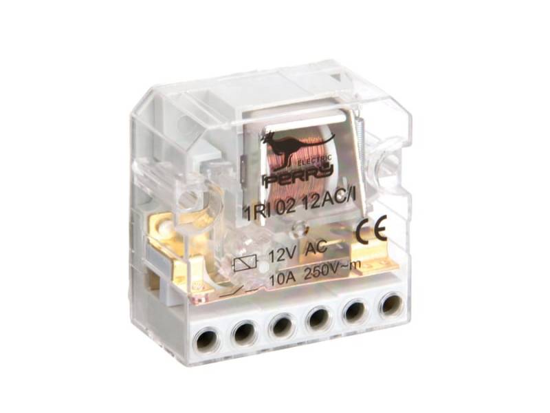 PERRY Stromstoss-Schalter 1RI0212AC/I, 12 V~, 2 Schaltkontakte von Perry