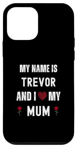 Trevor I Love My Mum Süßer persönlicher Muttertag Hülle für iPhone 12 mini Trevor I Love My Mum Süßer persönlicher Muttertag Hülle für iPhone 12 mini von Personal Mothers Day Designs