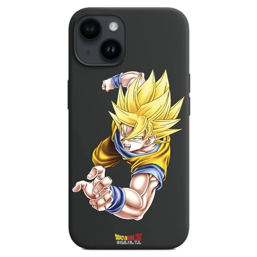 Personalaizer Goku Schutzhülle für iPhone 15, flexibel, Schwarz Personalaizer Goku Schutzhülle für iPhone 15, flexibel, Schwarz von Personalaizer
