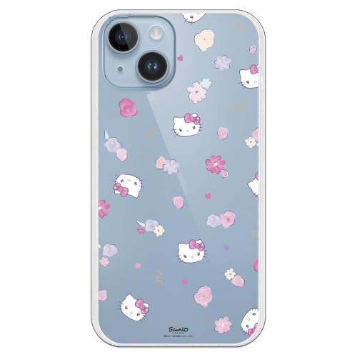 Personalaizer Hello Kitty Flores Flexible Schutzhülle für iPhone 15 Plus von Personalaizer