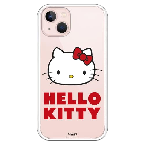 Personalaizer Hello Kitty Schutzhülle für iPhone 15, flexibel, kompatibel mit Logo von Personalaizer