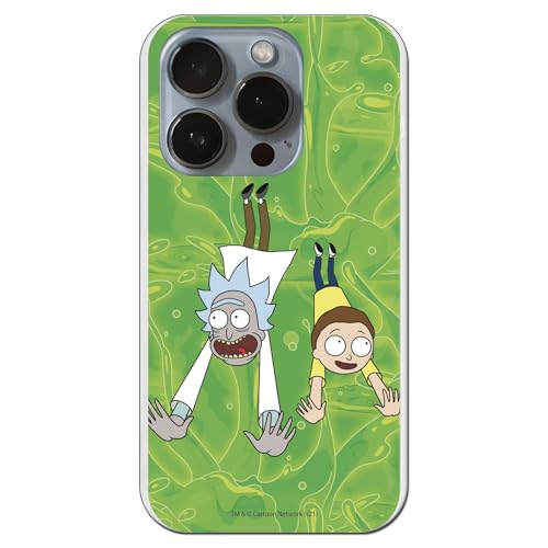 Personalaizer Rick & Morty Flexible Schutzhülle für iPhone 15 Pro von Personalaizer