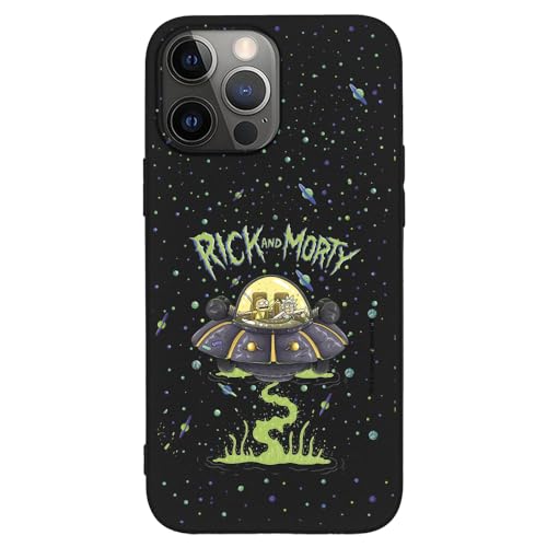 Personalaizer Rick & Morty Flexible Schutzhülle, Schwarz, kompatibel mit iPhone 15 Pro Max UFO Personalaizer Rick & Morty Flexible Schutzhülle, Schwarz, kompatibel mit iPhone 15 Pro Max UFO von Personalaizer