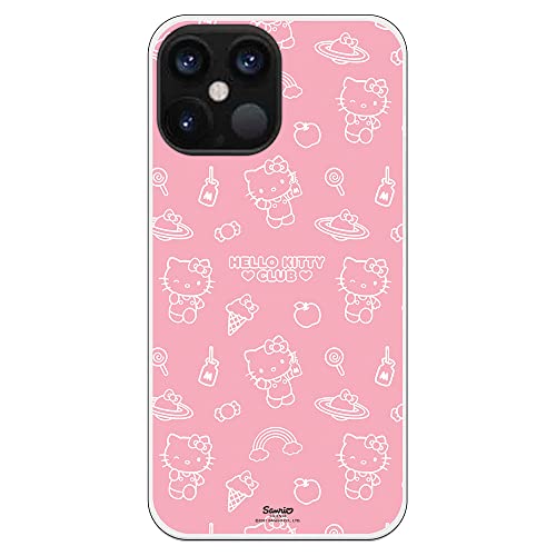 Personalaizer Schutzhülle für iPhone 12 Pro Max - Hello Kitty Patron auf Rosa von Personalaizer