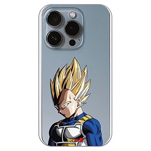 Personalaizer Schutzhülle für iPhone 14 Pro - Dragon Ball Z Vegeta Super Saiyan von Personalaizer