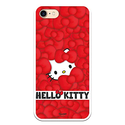 Personalaizer Schutzhülle für iPhone 7 / iPhone 8 / SE 2020 mit Hello Kitty Patron Rote Schleifen von Personalaizer