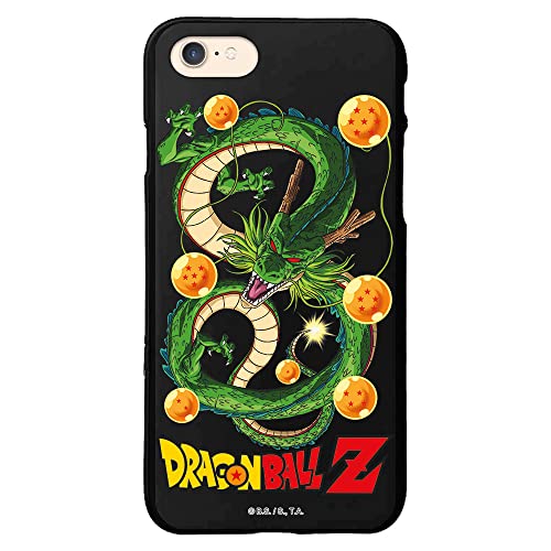 Personalaizer - Schutzhülle für iPhone 7-8-SE 2020 - SE 3(2022) Schwarz mit Dragon Ball Z Shenron und Bällen von Personalaizer