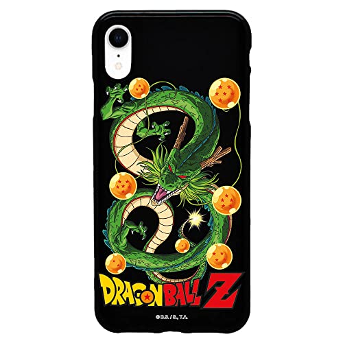 Personalaizer Schutzhülle für iPhone XR mit Dragon Ball Z Shenron und Kugeln, Schwarz von Personalaizer