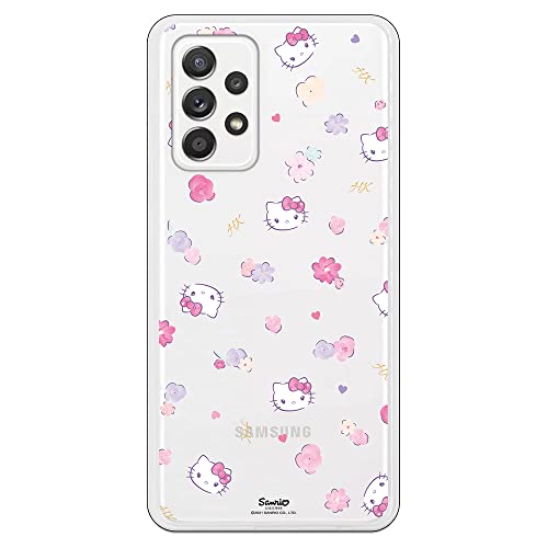 Schutzhülle für Samsung Galaxy A52 4G / 5G - A52s 5G - Hello Kitty Patron Flower von Personalaizer