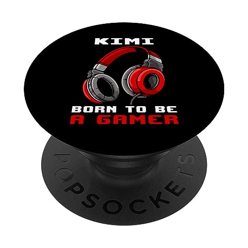 Kimi - Born To Be A Gamer - Personalisiert PopSockets mit austauschbarem PopGrip Kimi - Born To Be A Gamer - Personalisiert PopSockets mit austauschbarem PopGrip von Personalisierte Gaming Geschenke Und Gamer Sprüche